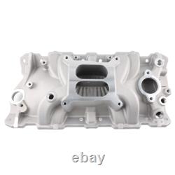 Dual Plane Aluminum Intake Manifold For SBC Small Block Chevy 305 327 350 383 US