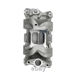 Dual Plane Aluminum Intake Manifold for Chevy Small Block 265 350 283 305 400