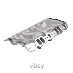 Dual Plane Front Intake Manifold Fits for Small Block Chevy SBC 262-400 1955-86