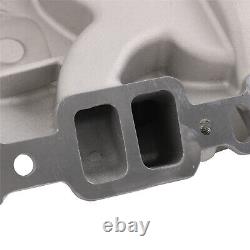 Dual Plane Front Intake Manifold For Small Block Chevy SBC 262-400 1955-86