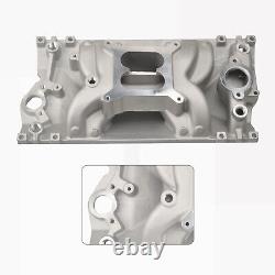 Dual Plane Intake Manifold For SBC Small Block Chevy Vortec V8 283 307 350 327