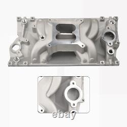 Dual Plane Intake Manifold For SBC Small Block Chevy Vortec V8 283 307 350 327