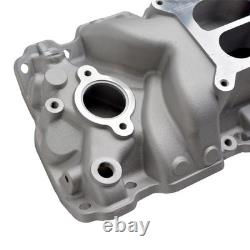Dual Plane Intake Manifold For Small Block Chevy 305 327 350 400 62-95 High Rise