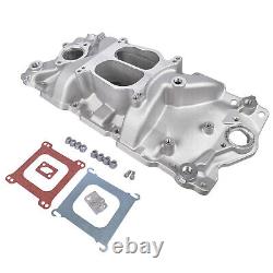 Dual Plane Intake Manifold for Chevy Small Block 262 267 283 302 305 307 350 V8