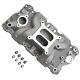 Dual Plane Intake Manifold for Small Block Chevy 305 327 350 400 57-86 High Rise