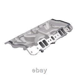 Dual Plane Intake Manifold for Small Block Chevy 305 327 350 V8 1955-86 Bolt-on