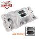 Dual Plane Intake Manifold for Small Block Chevy 305 327 383 V8 1955-86 Bolt-on