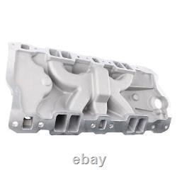 Dual Plane Intake Manifold for Small Block Chevy 305 327 383 V8 1955-86 Bolt-on