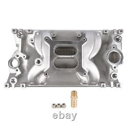 Dual Plane Vortec Air Gap Intake Manifold 52028 For Small Block Chevy 350 1996