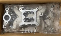 Dual Plane Vortec Air-gap SBC Intake Manifold For 96+ Small Block Chevy 305 350