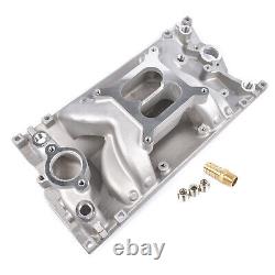 Dual Plane Vortec Intake Manifold PC22028 For Small Block Chevy 350 1500-6500