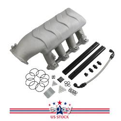 EFI LS Hi-Ram Multi-Port Intake Manifold For Chevy LS3 L92 Small Block 92mm
