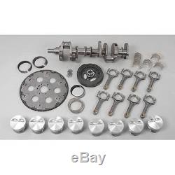 Eagle B13405E030 Engine Rotating Assembly, I-Beam Rods, For Chevy 383 Small Block