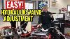 Easiest Small Block Chevy Hydraulic Valve Adjustment And 355 Sbc 480 Lift Camshaft Open Headers