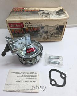 Edelbrock 1721 Edelbrock Small Block Chevy Mechanical Fuel Pump Old Style