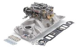 Edelbrock 2021 Performer EPS Intake Manifold and Carburetor Kit 2021 2701 1406