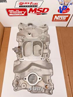 Edelbrock 2101 Performer Intake Manifold 55-86 Small Block Chevy 262-400ci