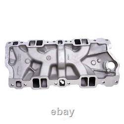 Edelbrock 2101 Performer Intake Manifold For 1955-86 Small-Block Chevy, Satin Fi