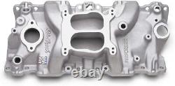 Edelbrock 2104 Performer Intake Manifold For 1987-95 Small Block Chevy, Satin Fi