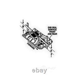 Edelbrock 2601 Performer Air-Gap Intake Manifold for 1955-1986 Small-Block Chevy