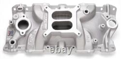 Edelbrock 2701 Performer EPS SBC Small Block Chevy Intake Manifold 262-400 4BBL