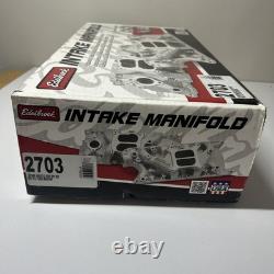 Edelbrock 2703 Performer EPS Intake Manifold For Small Block Chevy