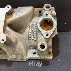 Edelbrock # 2975 Victor Jr. Small Block Chevy Intake Manifold 327 350 400