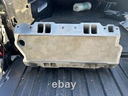 Edelbrock 2x4 Dual Quad SBC Small Block Chevy Tunnel Ram