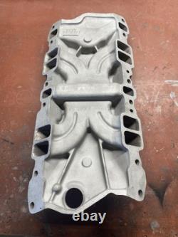 Edelbrock 5001 Torker II 2 Aluminum Intake Manifold Small Block Chevy 350 sbc