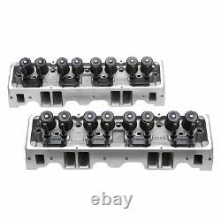 Edelbrock 5073 Small-Block Chevy E-Street Cylinder Head 70cc Pair