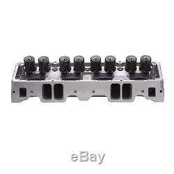 Edelbrock 5085 E-210 Cylinder Head Small Block Chevy with64cc. Combustion