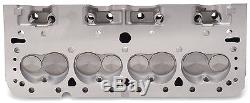 Edelbrock 5087 E-210 Cylinder Head Small Block Chevy with64cc. Combustion Chamber