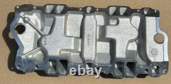 Edelbrock 5419 Three-Deuce 3x2 C-357 Aluminum Intake Manifold Small Block Chevy