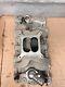 Edelbrock 7101 Performance RPM Small Block Chevrolet 350 Intake Manifold Used