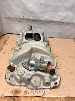 Edelbrock 7101 Performance RPM Small Block Chevrolet 350 Intake Manifold Used