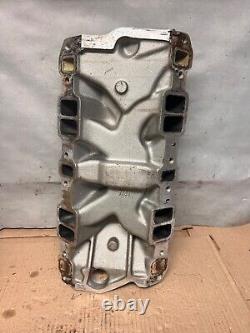 Edelbrock 7101 Performance RPM Small Block Chevrolet 350 Intake Manifold Used