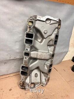 Edelbrock 7101 Performance RPM Small Block Chevrolet 350 Intake Manifold Used