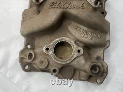 Edelbrock 7101 Performer RPM Intake Manifold Small Block Chevy