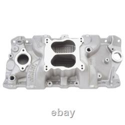 Edelbrock 7104 Performer RPM Q-JET Intake Manifold for Small Block Chevy