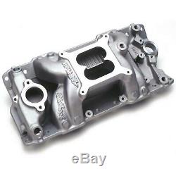 Edelbrock 7501 Performer RPM Air-Gap Small Block Chevy SBC 350 Intake Manifold