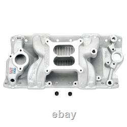 Edelbrock 7501 RPM Air-Gap Intake Manifold 1955-86 Small Block Chevy 262-400
