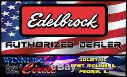Edelbrock 7501 RPM Air Gap Intake SB Chevy with Free ARP Bolts and FelPro Gaskets