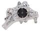 Edelbrock 8821 Long Water Pump for Small-Block Chevy in Polished Finish