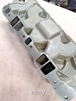Edelbrock C3BX Aluminum Intake Manifold Small Block Chevy Vintage Rat Rod SBC