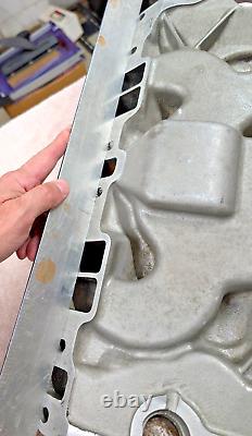 Edelbrock C3BX Aluminum Intake Manifold Small Block Chevy Vintage Rat Rod SBC