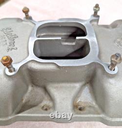 Edelbrock C3BX Aluminum Intake Manifold Small Block Chevy Vintage Rat Rod SBC