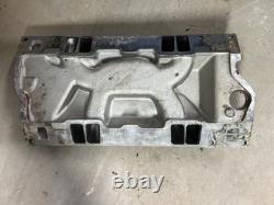 Edelbrock Performer 2116 Intake Manifold Used, Small Block Chevy Compatible