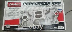 Edelbrock Performer 2701 Satin Black Small Block Chevy Intake Manifold