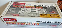 Edelbrock Performer EPS Intake Manifold 2701 for pre-1986 Small Block Chevy