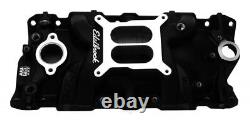 Edelbrock Performer EPS Intake Manifold for 1955-86 Small-Block Chevy, Black